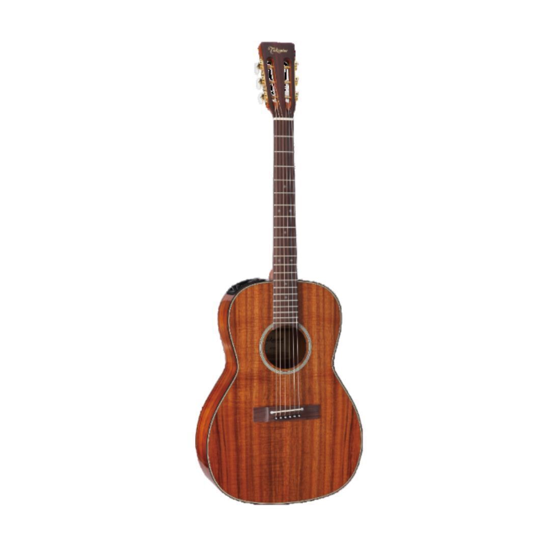 Takamine Made In Japan Orchestra Acoustic Electrric Guitar With Hawaiian Koa Top