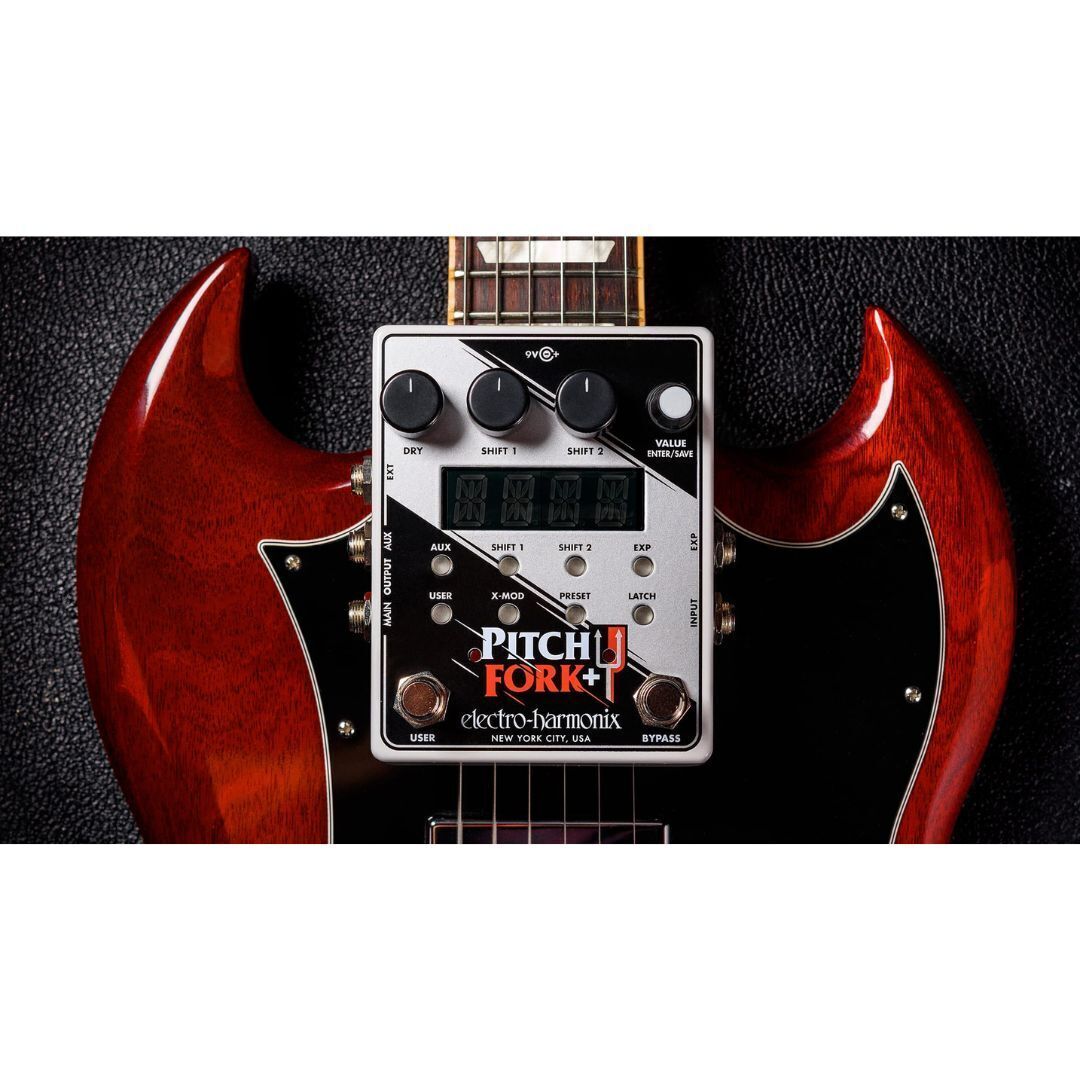 Electro-Harmonix Pitch Fork + Polyphonic Pitch Shifter Pedal