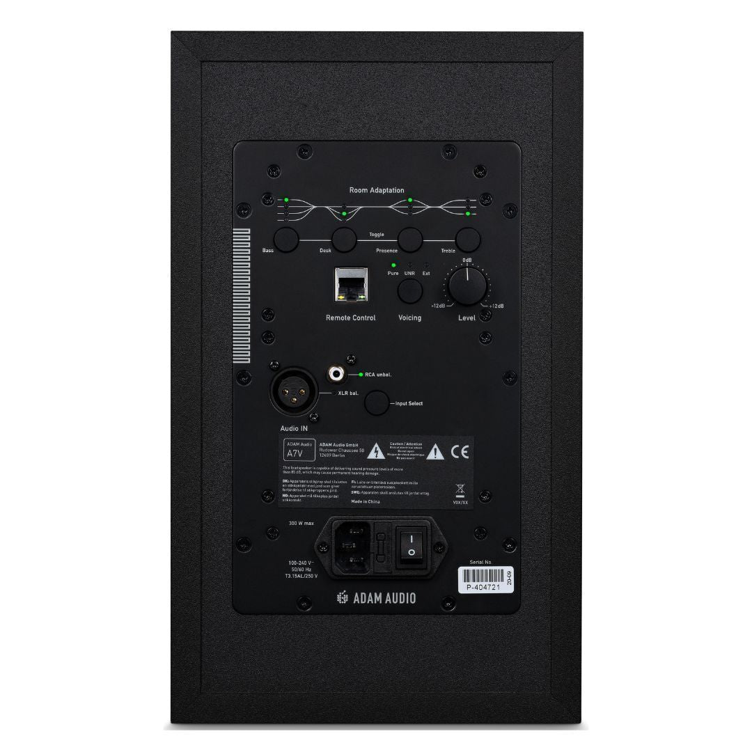 Adam Audio A7V 7-inch Powered 2-Way Studio Monitor (White)