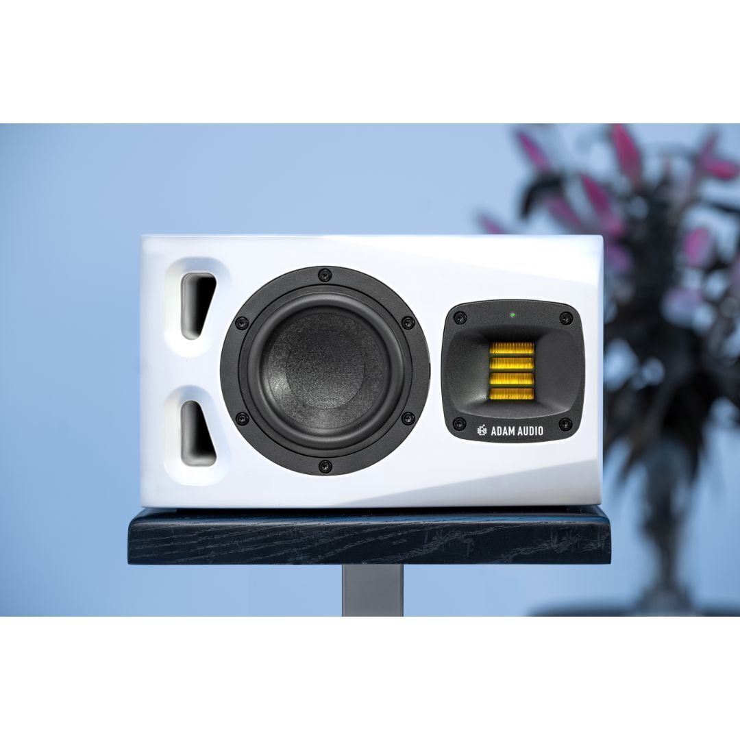 Adam Audio A4V 4-inch Powered 2-Way Studio Monitor (White)