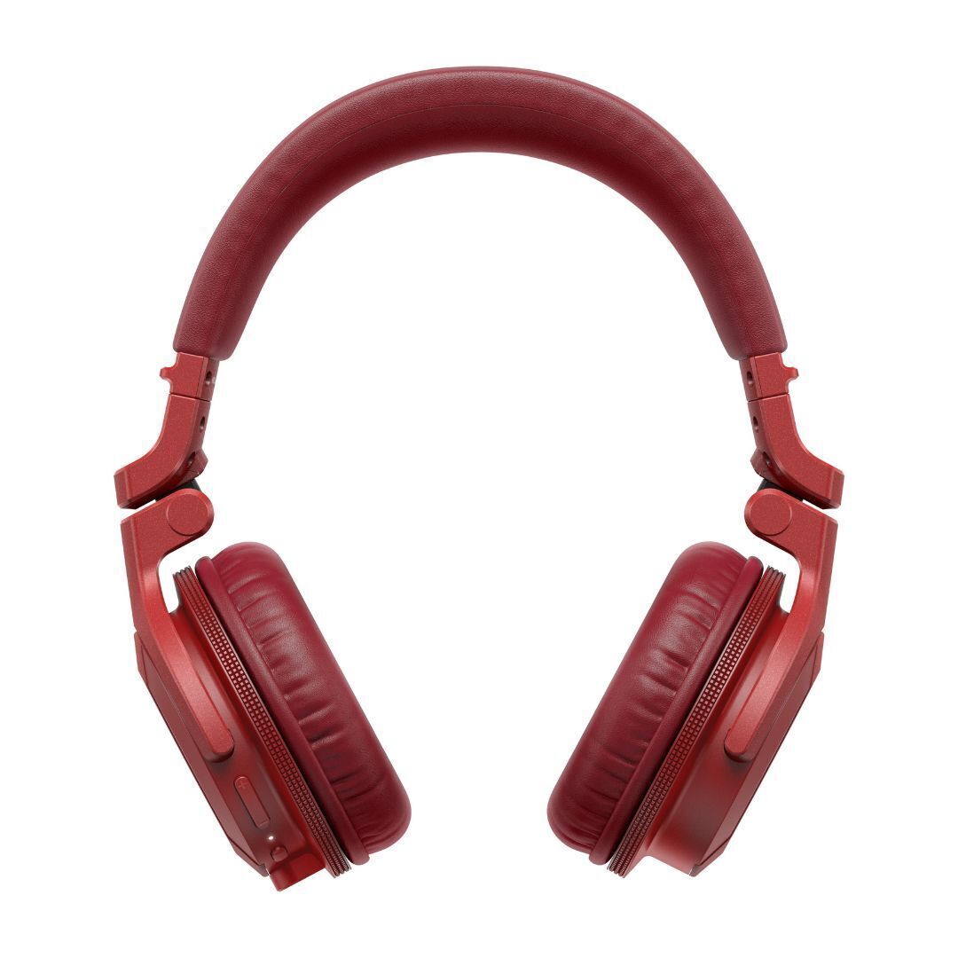 Pioneer DJ HDJ-CUE1-BT On-Ear Bluetooth DJ Headphones (Red)
