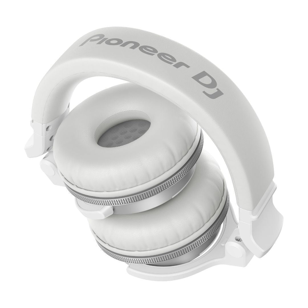 Pioneer DJ HDJ-CUE1-BT On-Ear Bluetooth DJ Headphones (White)
