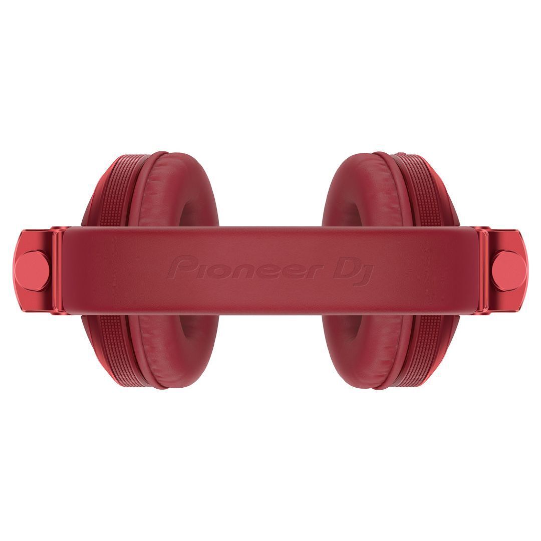 Pioneer DJ HDJ-X5BT Professional Closed-Back Over-Ear DJ Headphones (Red)