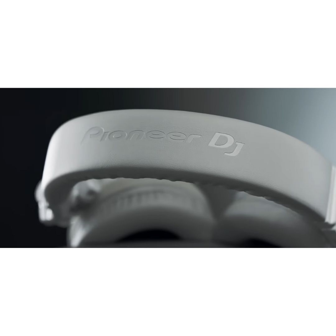 Pioneer DJ HDJ-X5BT Professional Closed-Back Over-Ear DJ Headphones (White)
