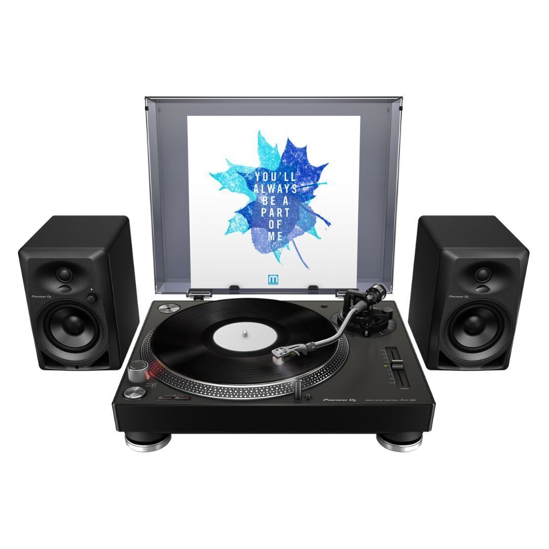 Pioneer DJ PLX-500 Direct Drive USB Turntable (Black)