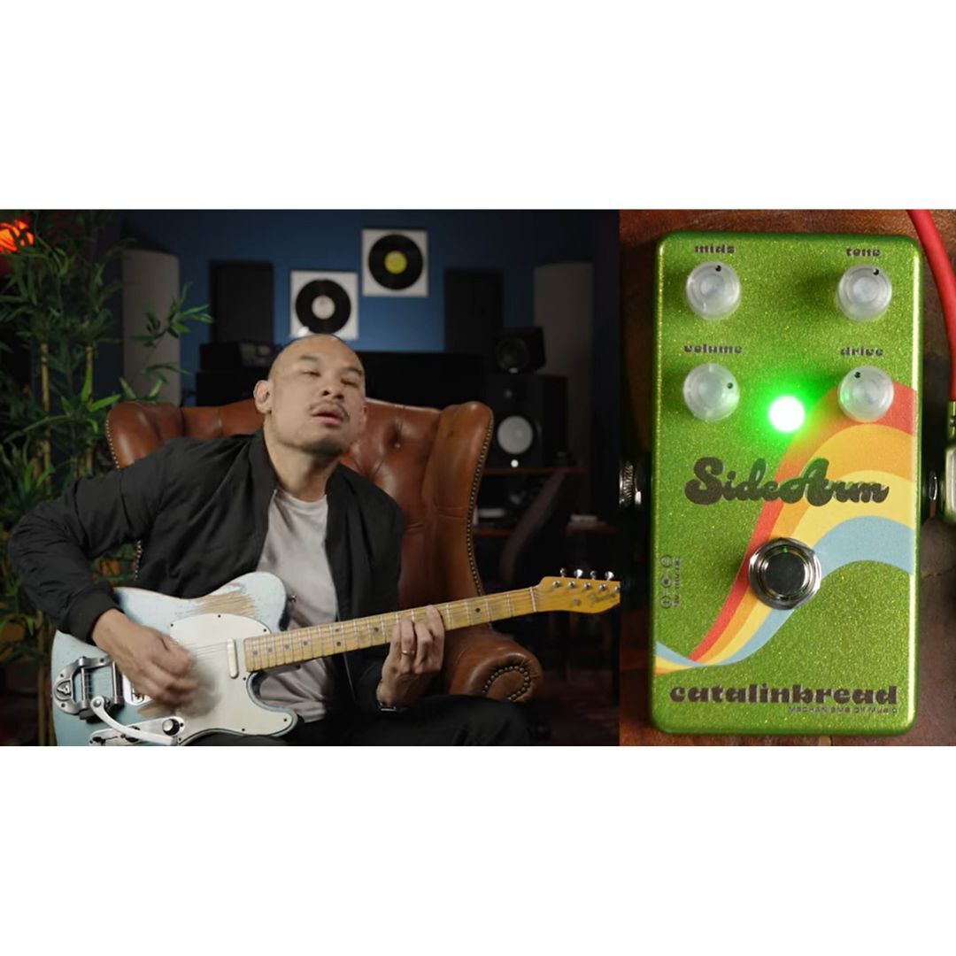 Catalinbread Starcrash 70s Collection, Sidearm Overdrive Guitar Effects Pedal