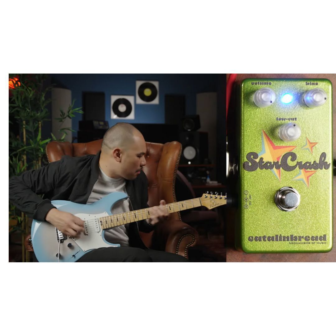 Catalinbread Starcrash 70s Collection, Starcrash, Fuzz Face Guitar Effects Pedal (Open Box)