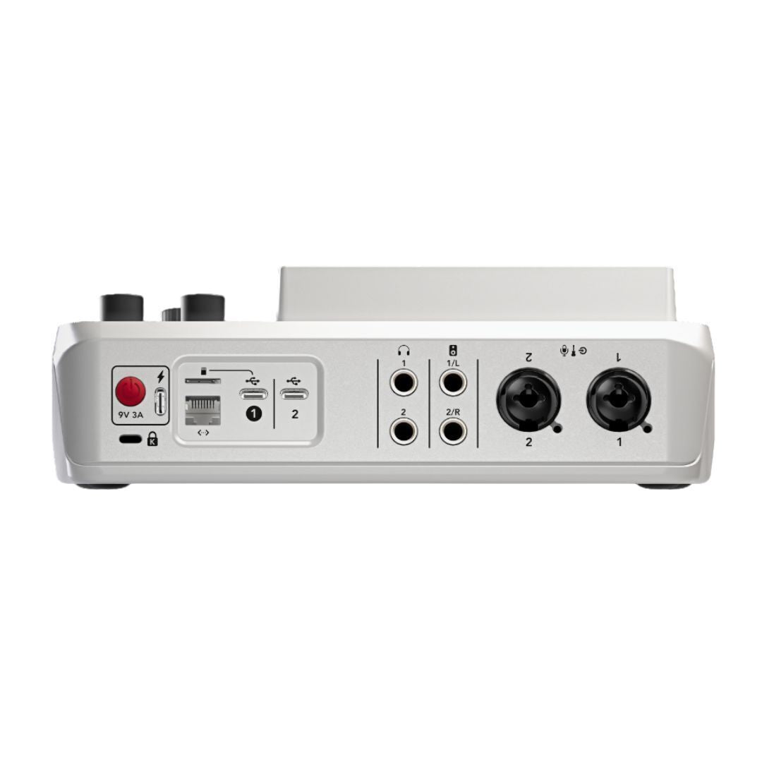 Rode RODECaster DUO Compact Integrated Audio Production Studio (White)
