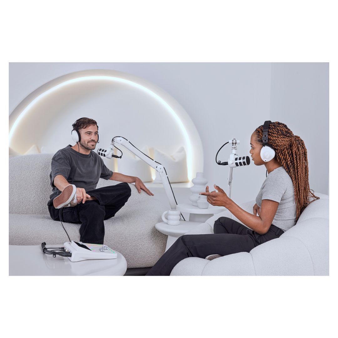 Rode NTH100W Professional Over-Ear Headphones (White)