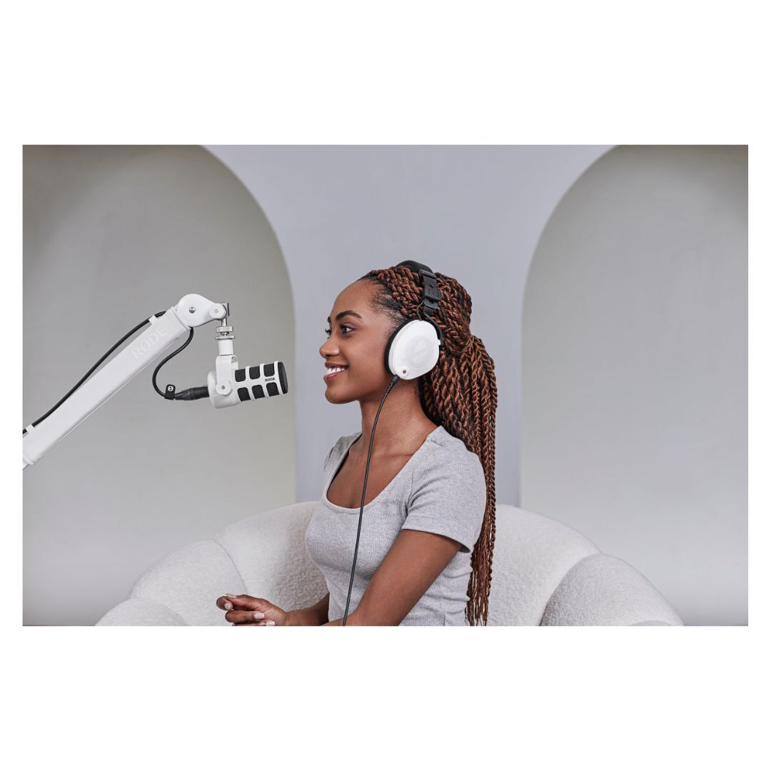 Rode NTH100W Professional Over-Ear Headphones (White)