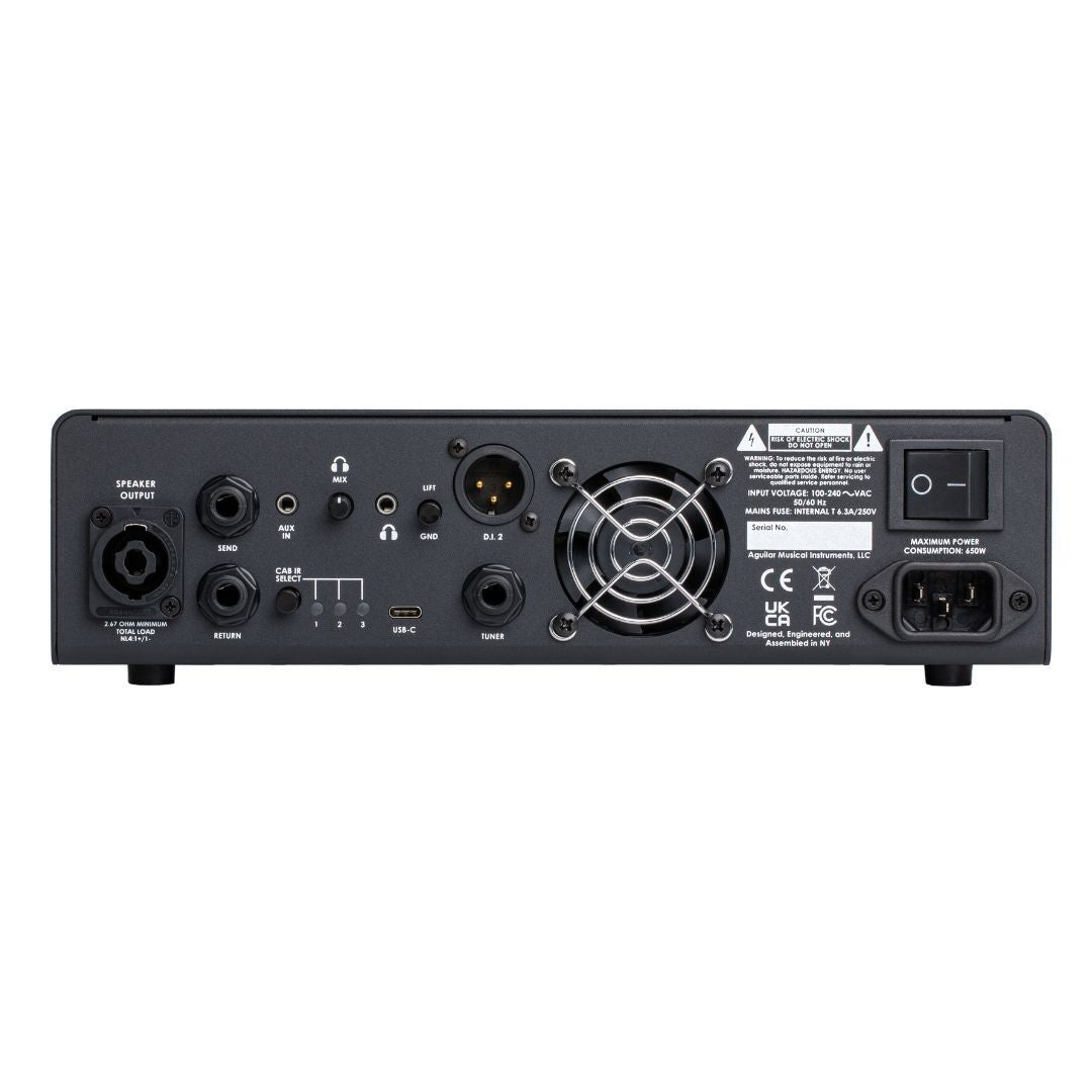 Aguilar TH 500 Gen 2 Tonehammer 500-Watt Bass Amplifier Head