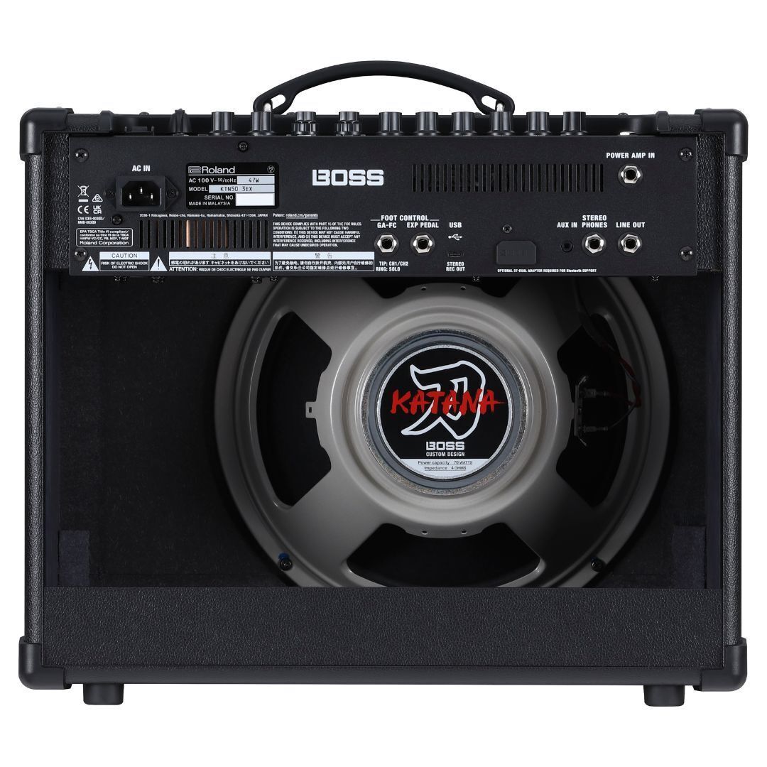 BOSS KTN-50-3EX Katana Gen 3 50W 1x12-Inch EX Combo Guitar Amplifier