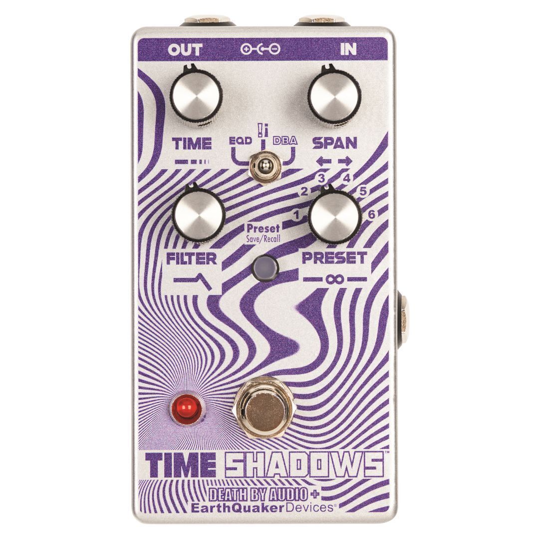 Earth Quaker Devices Time Shadows II Subharmonic Multi - Delay Guitar Pedal