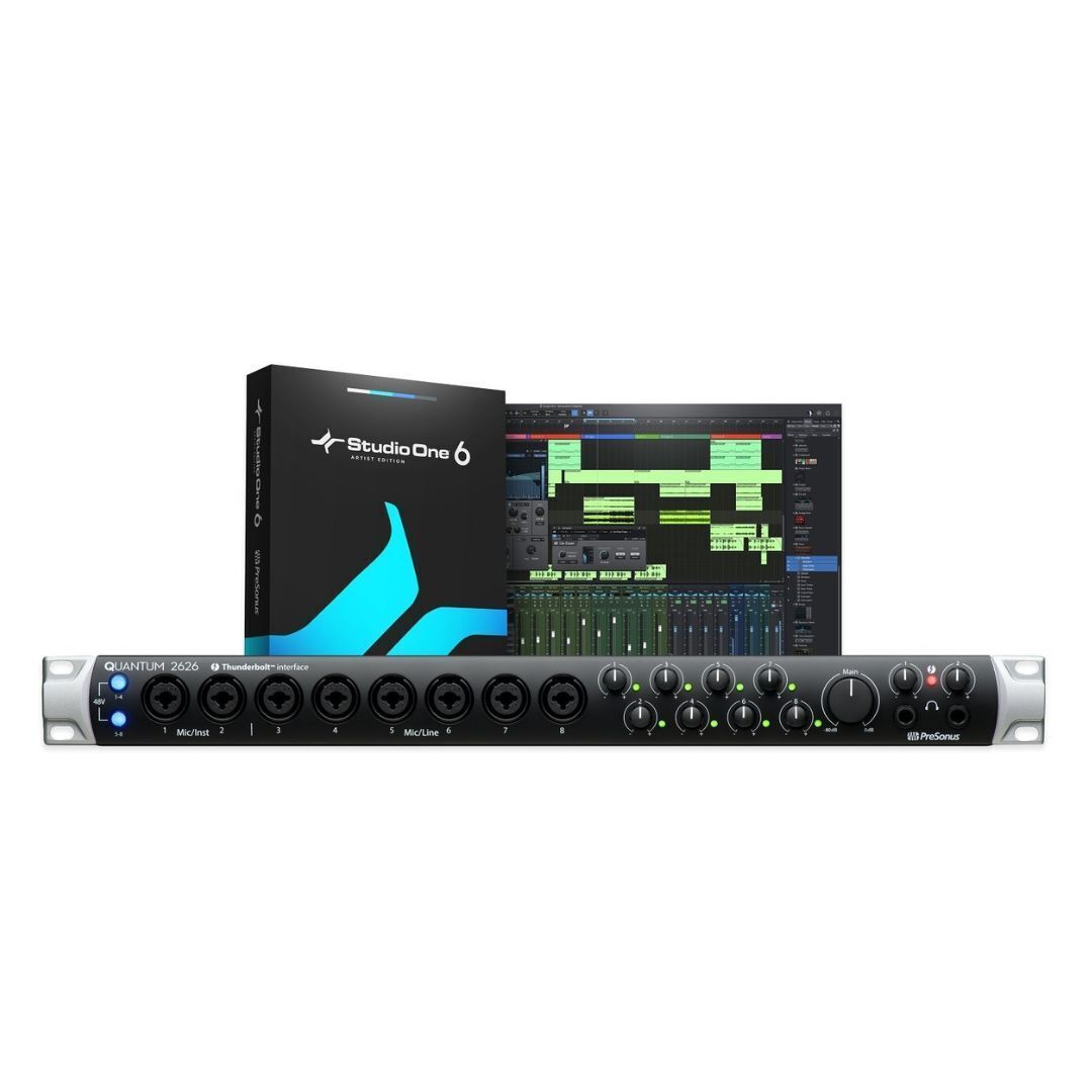 PreSonus Quantum 2626 26 x 26 Thunderbolt 3 Audio Interface