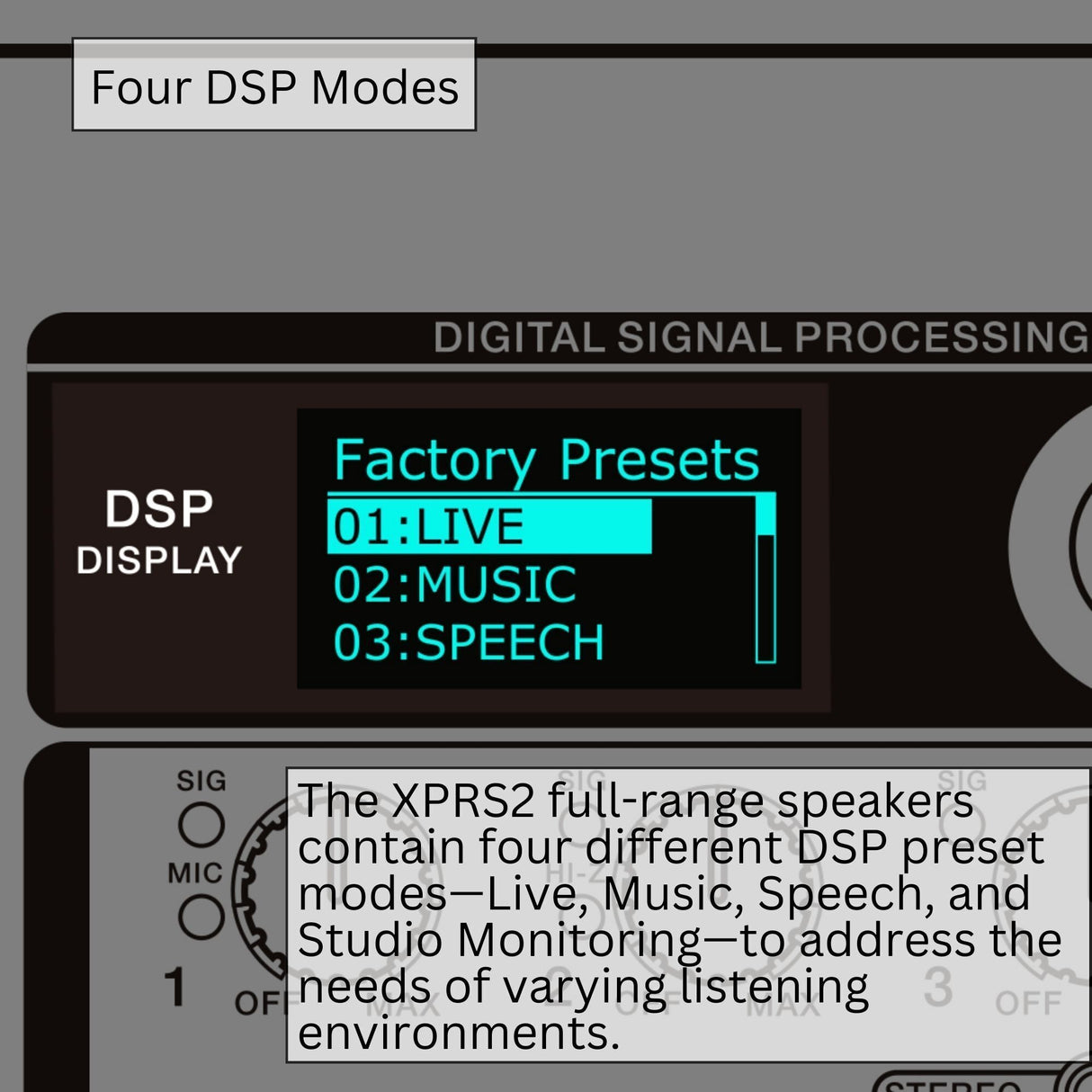 Pioneer DJ XPRS122 12 in. Active 2-Way Loudspeaker with Microphone Cable