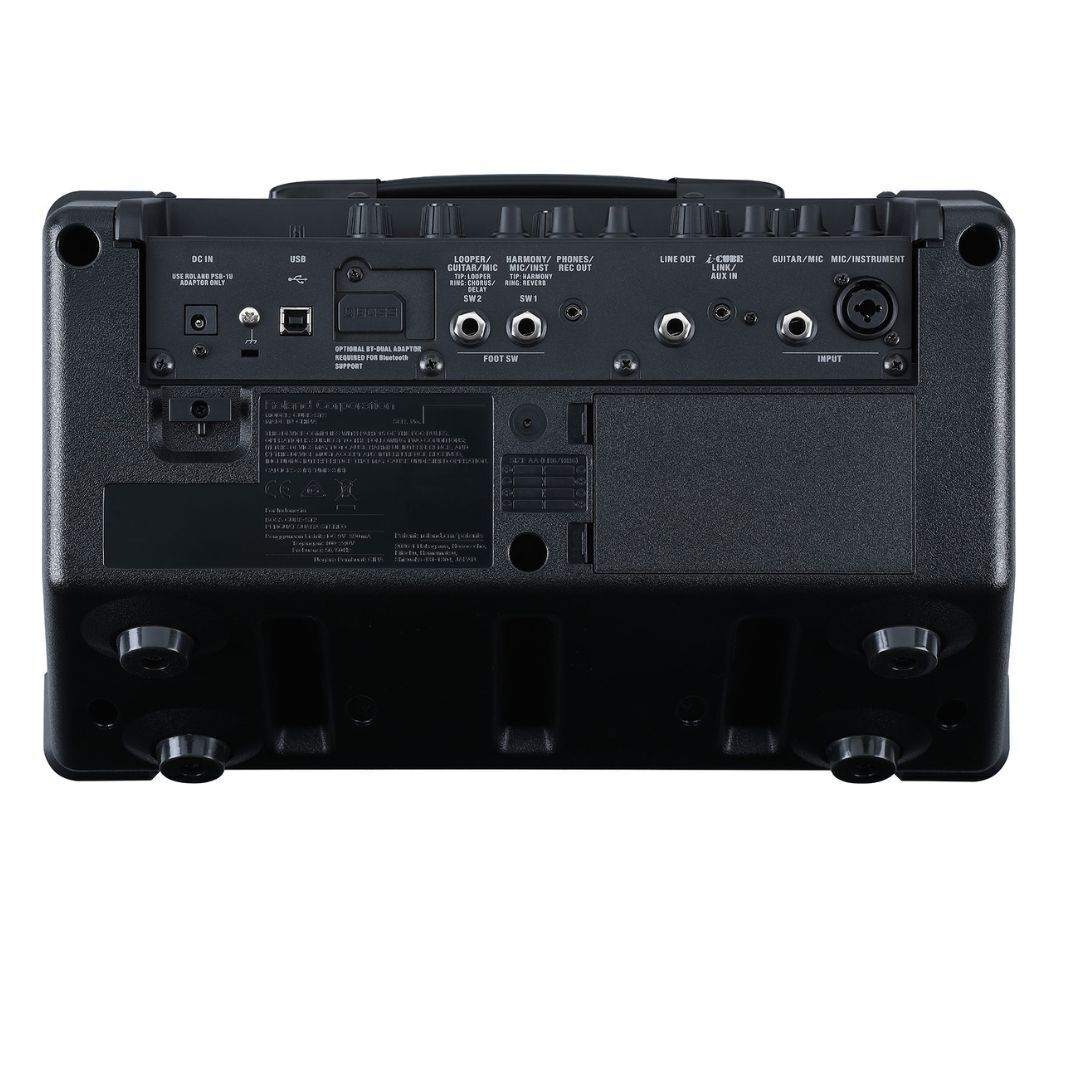 Boss CUBE Street 2-2x6.5 Inch 10-watt Battery Powered Combo Amp - Black