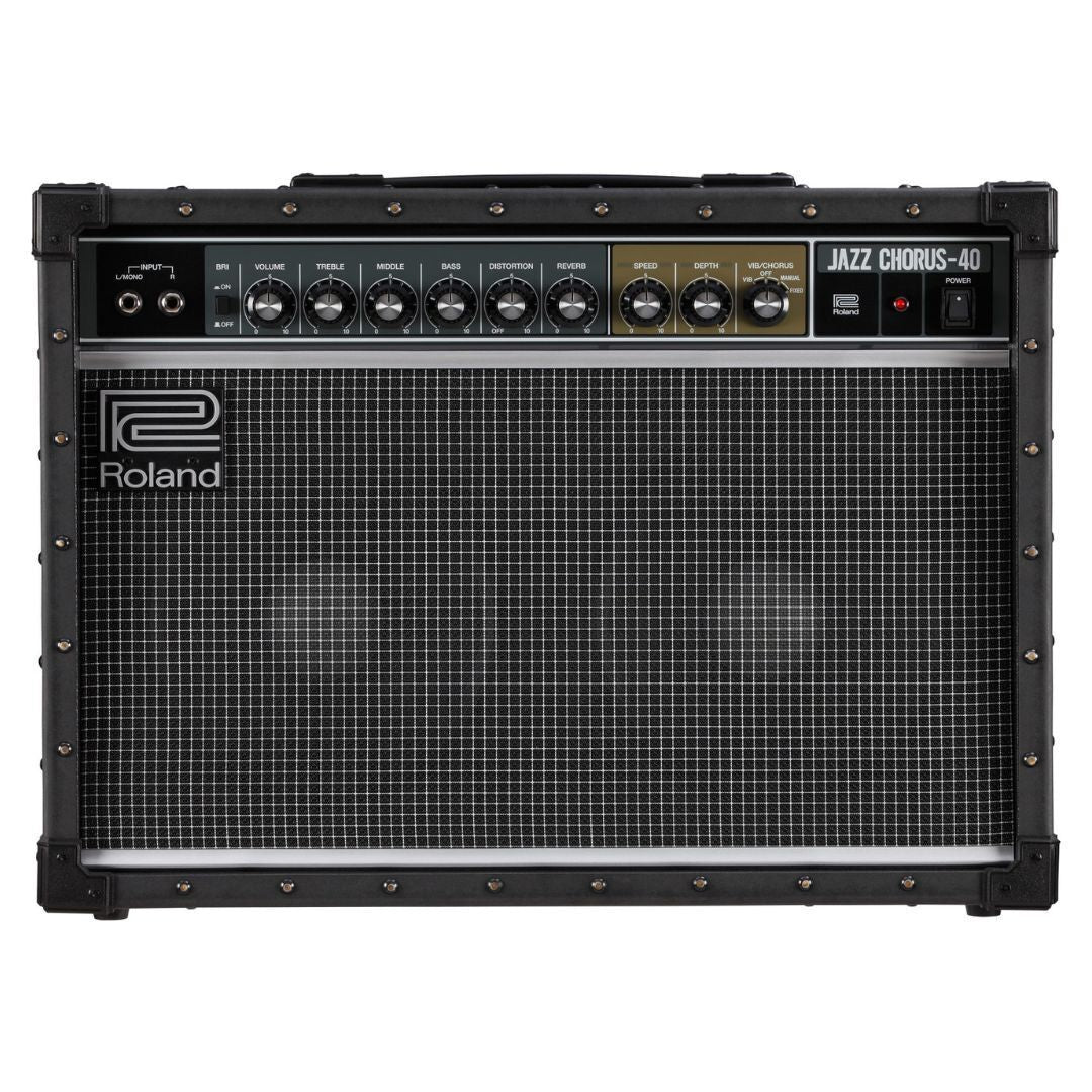 Roland JC-40 Jazz Chorus 40-Watt Guitar Amplifier with Two 10-Inch Speakers