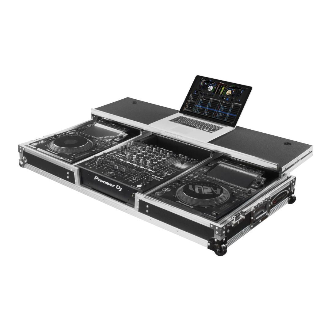 Odyssey Glide Style Black Label DJ Coffin Flight Case with Wheels