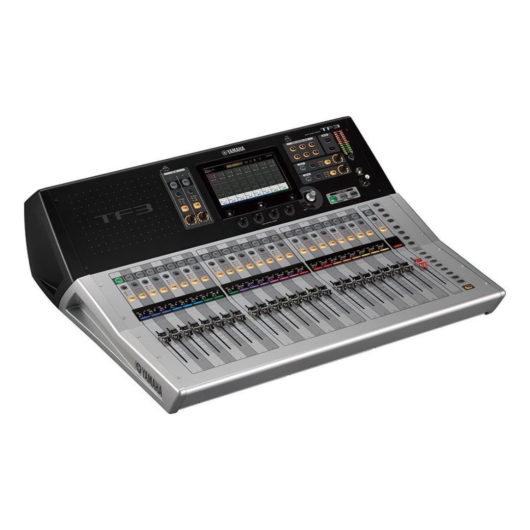 Yamaha TF3 24 Channel Digital Black Mixer with 48 Input Mixing Channels
