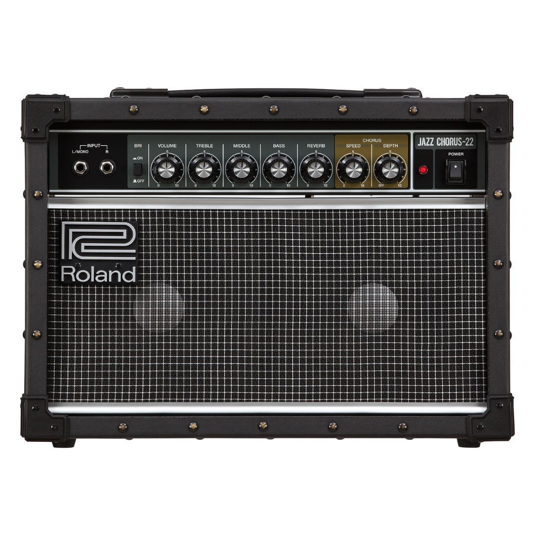 Roland JC-22 Jazz Chorus 40-Watt Guitar Amplifier with Two 6.5-Inch Speakers