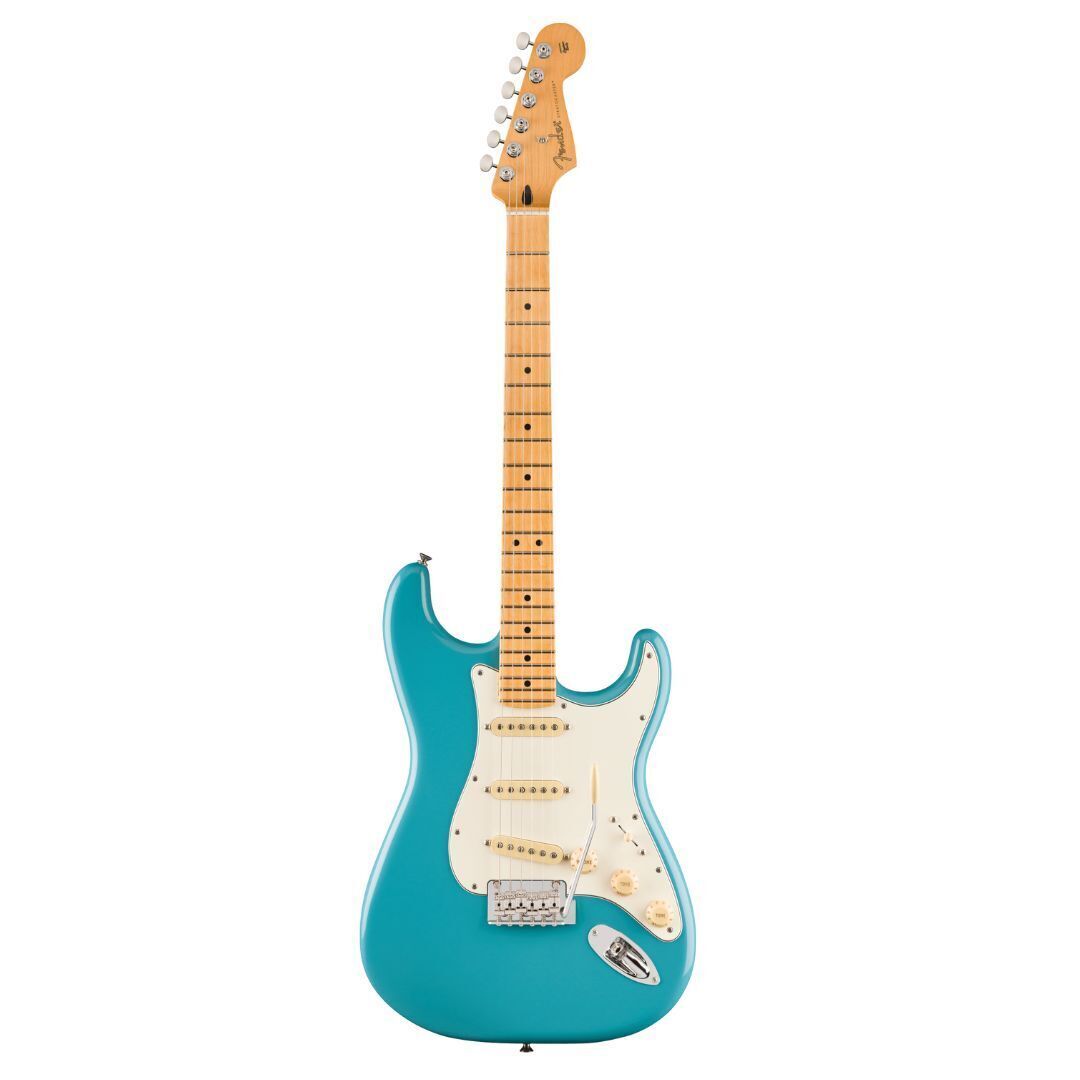 Fender Player II Stratocaster, Maple Fingerboard, Aquatone Blue Electric Guitar