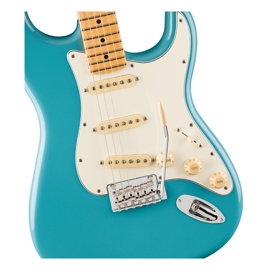 Fender Player II Stratocaster, Maple Fingerboard, Aquatone Blue Electric Guitar