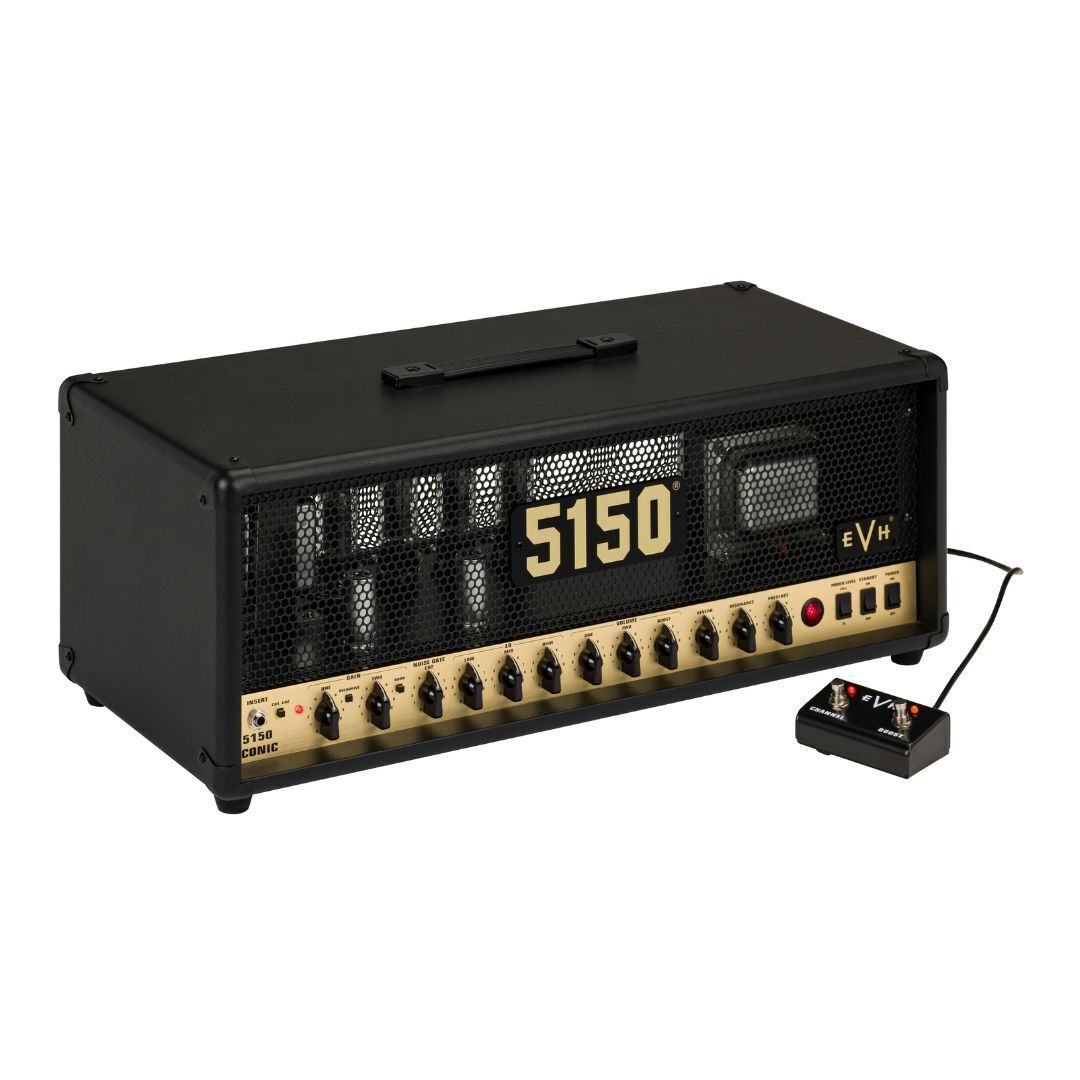 EVH 5150 Iconic Series EL34 80W Tube Amp Head (Black)