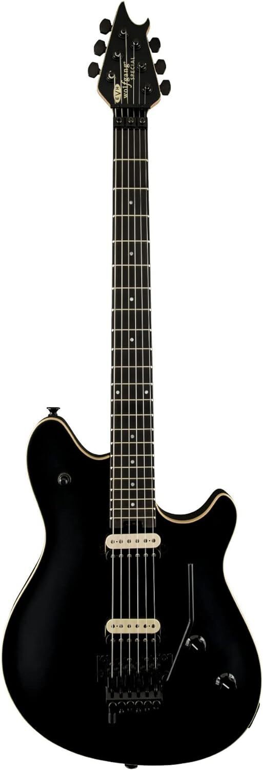 EVH Wolfgang Special 6-String Electric Guitar (Stealth Black) with Case