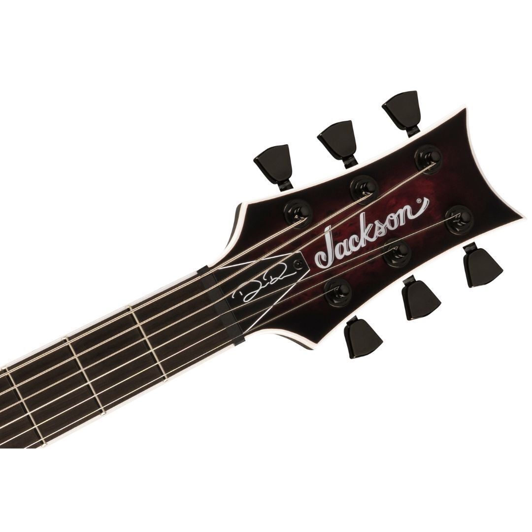 Jackson Pro Series Signature Diamond Rowe Electric Guitar (Dark Rose)