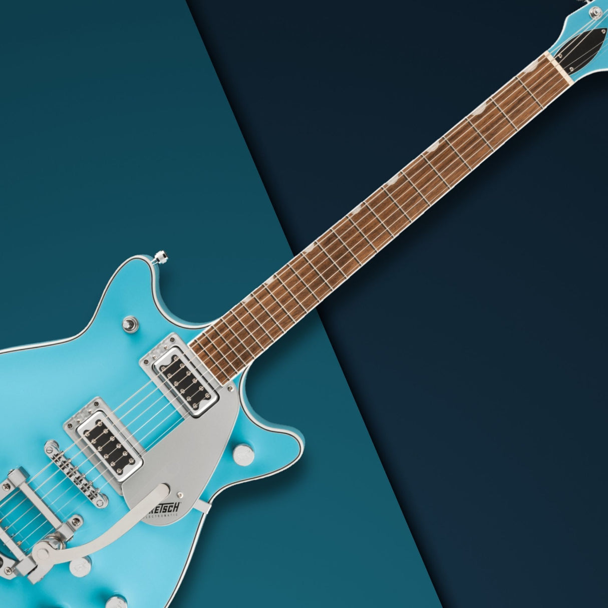 Gretsch G5232T Electromatic Double Jet FT 6 String Kailani Blue Electric Guitar