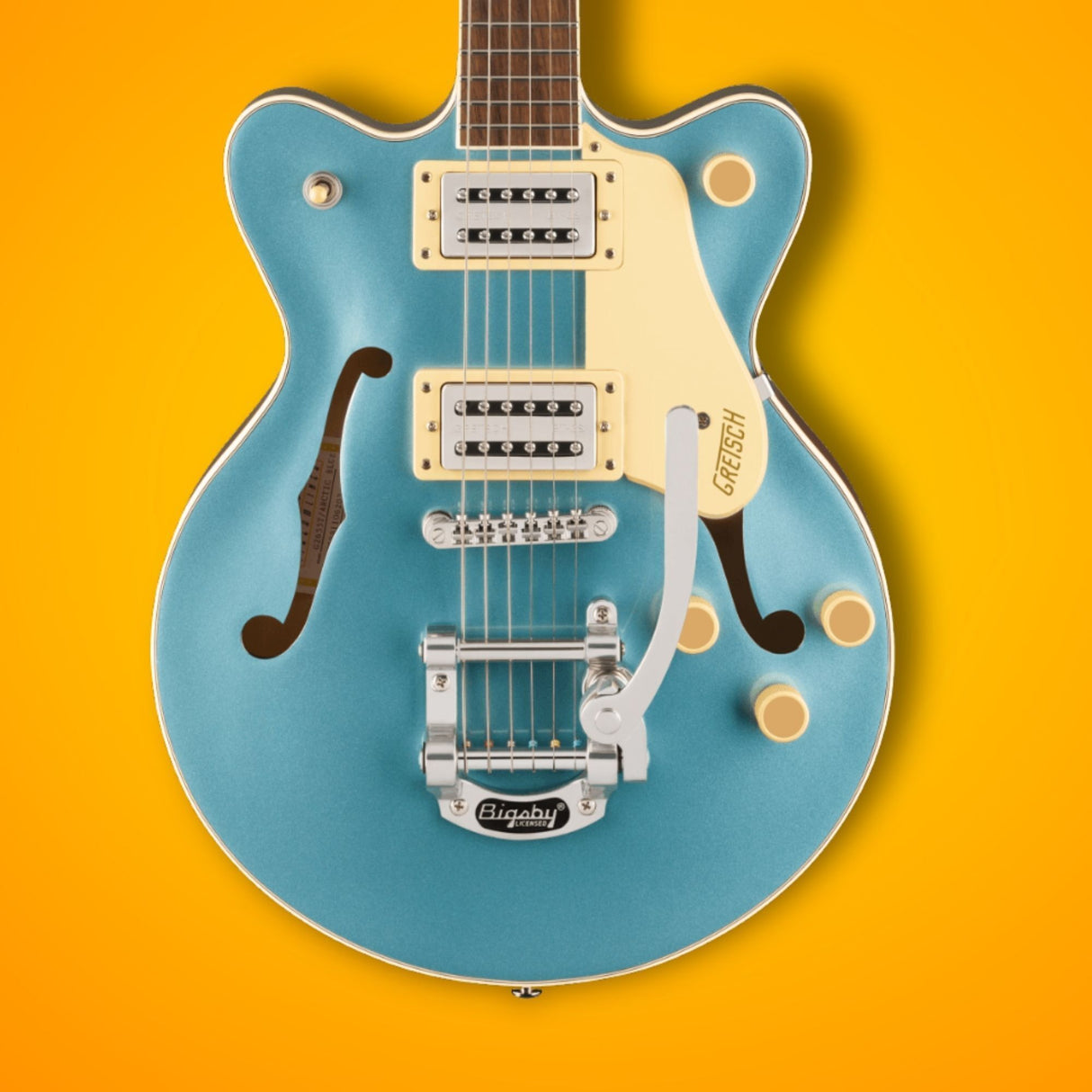 Gretsch G2655T Streamliner Center Block Jr. Double-Cut Electric Guitar (Blue)