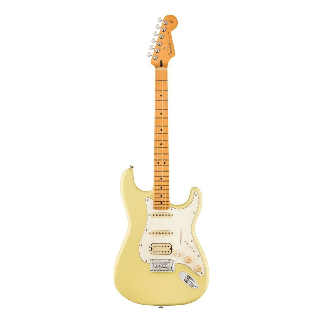Fender Player II Stratocaster, Maple Fingerboard, Hialeah Yellow Electric Guitar
