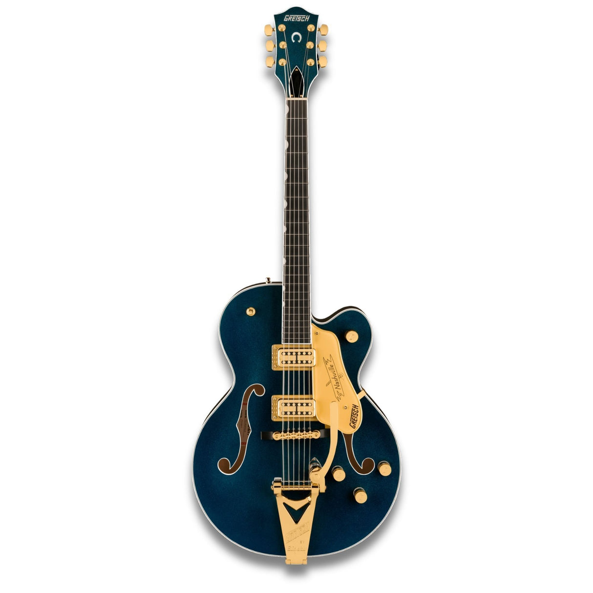 Gretsch Nashville Hollow Body Electric Guitar (Midnight Sapphire)