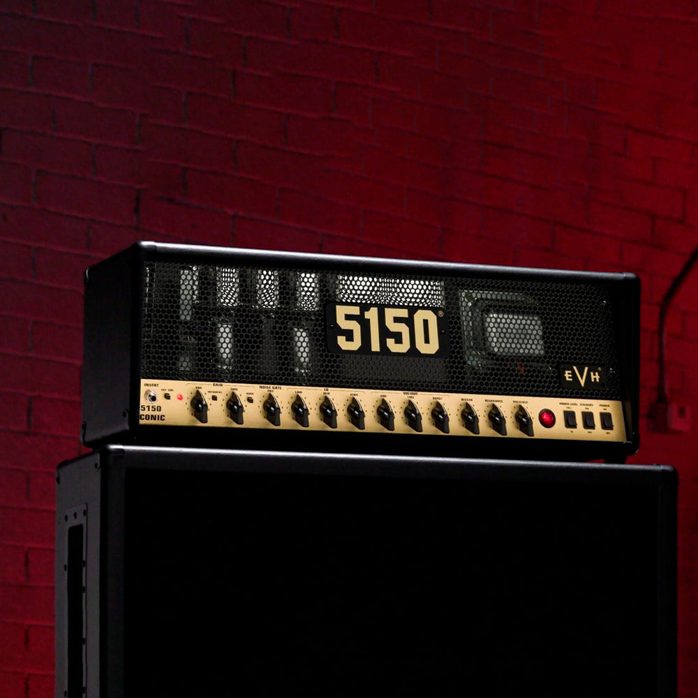 EVH 5150 Iconic Series EL34 80W Tube Amp Head (Black)