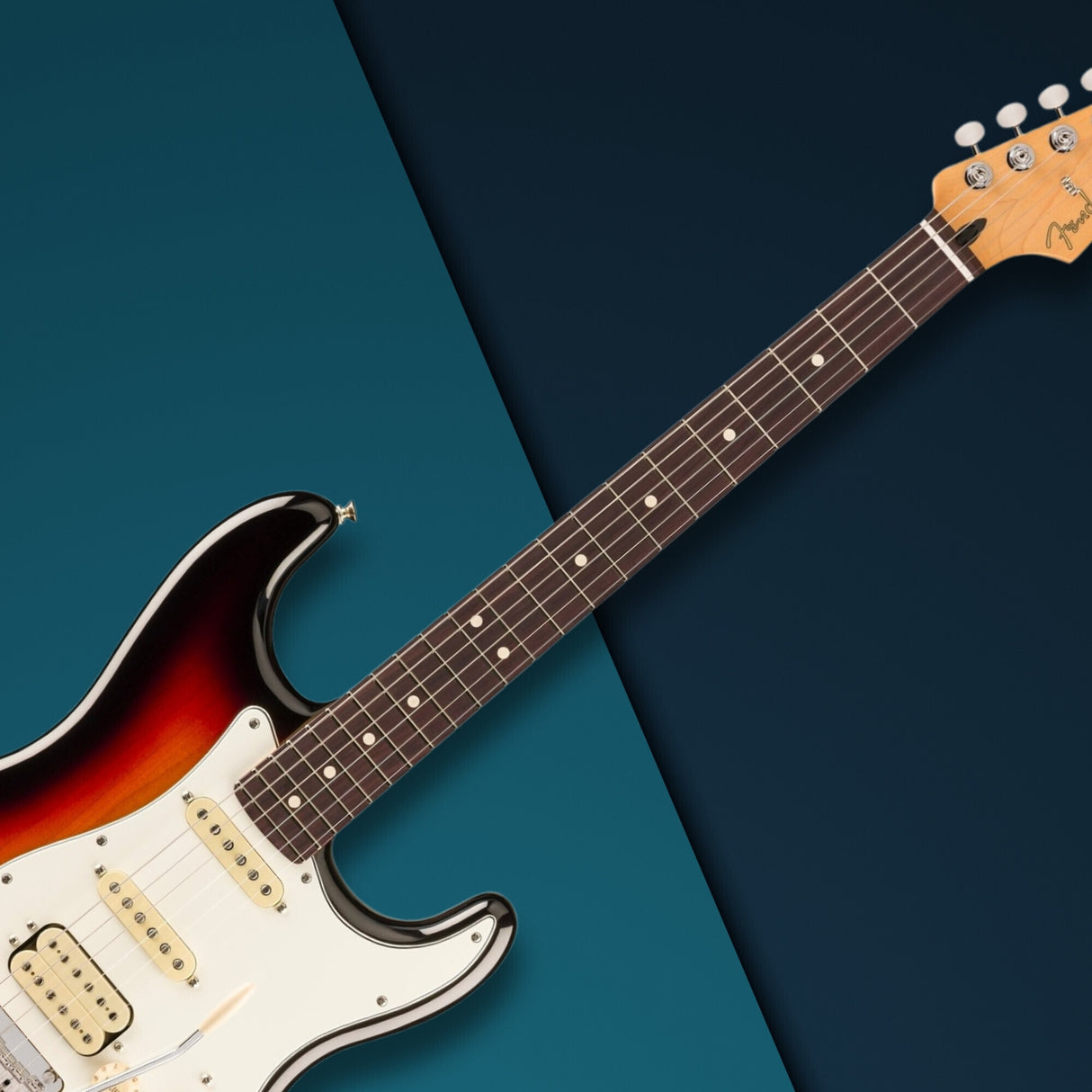 Fender Player II Stratocaster HSS, 3-Color Sunburst Electric Guitar