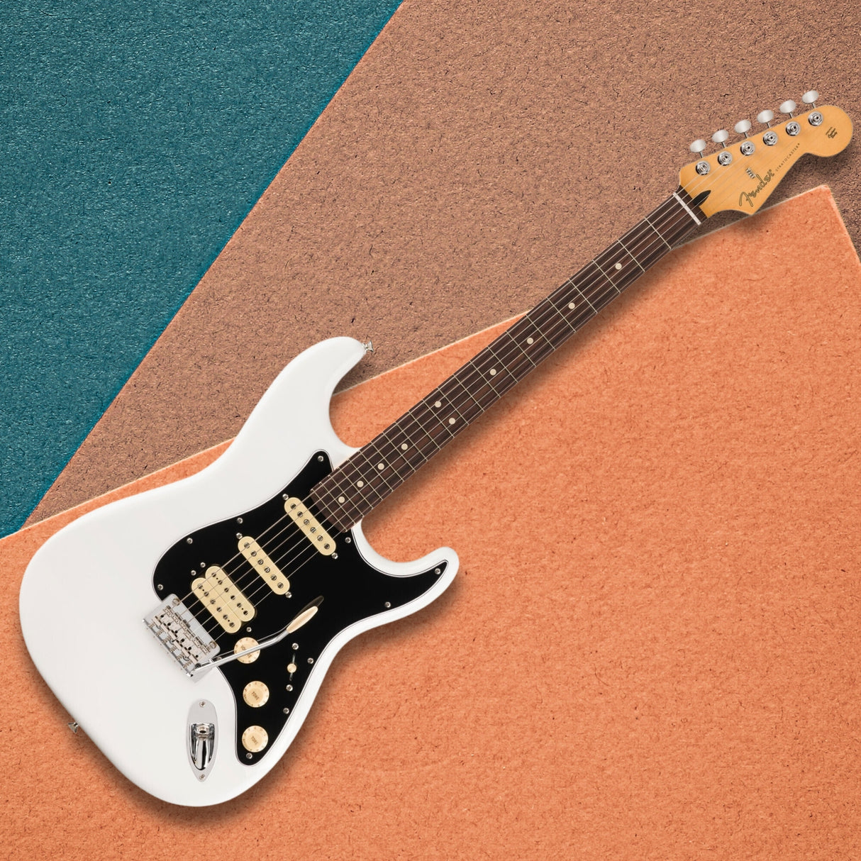 Fender Player II Stratocaster, Rosewood Fingerboard, Polar White Electric Guitar