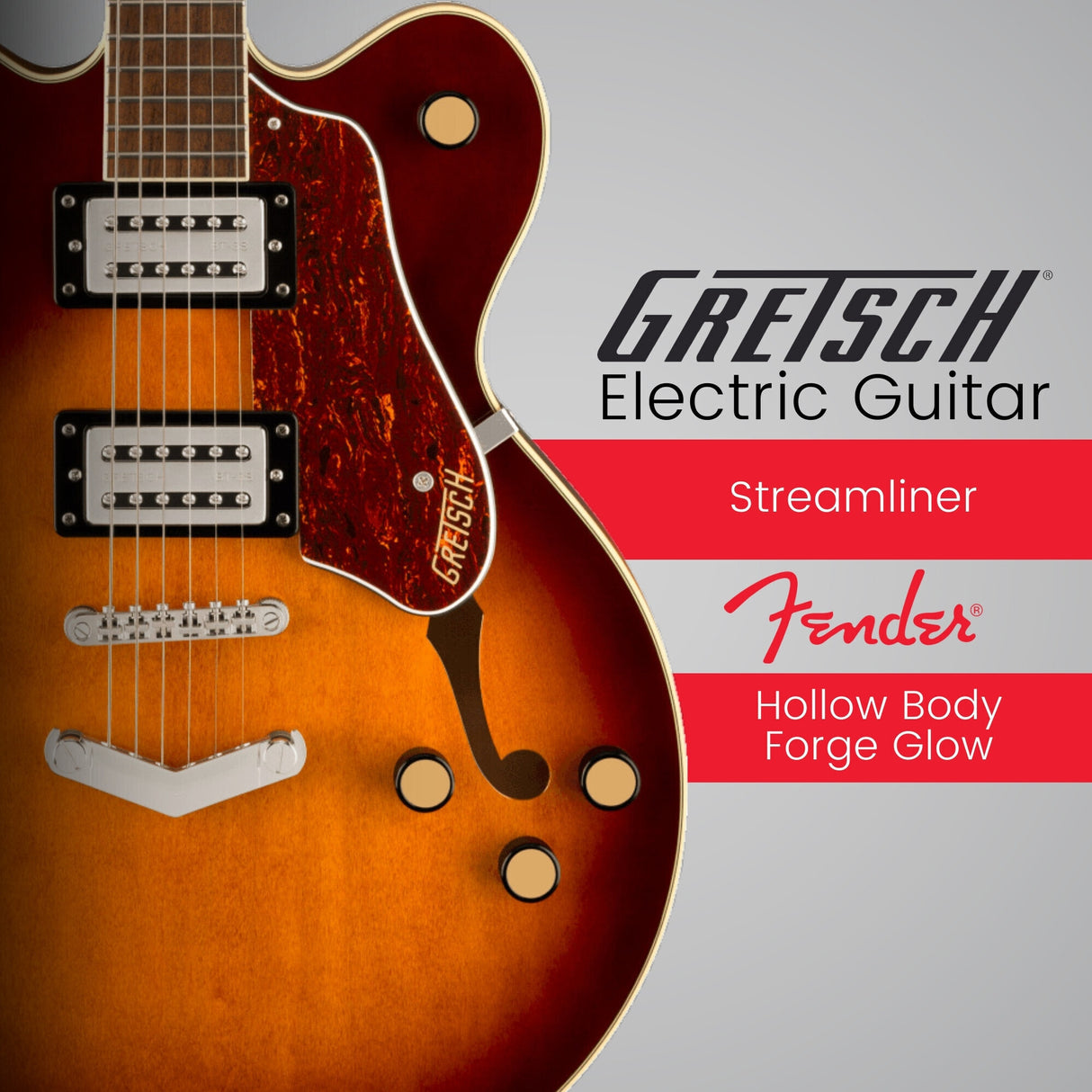 Gretsch G2622 Streamliner Center Block Double-Cut (Forge Glow)