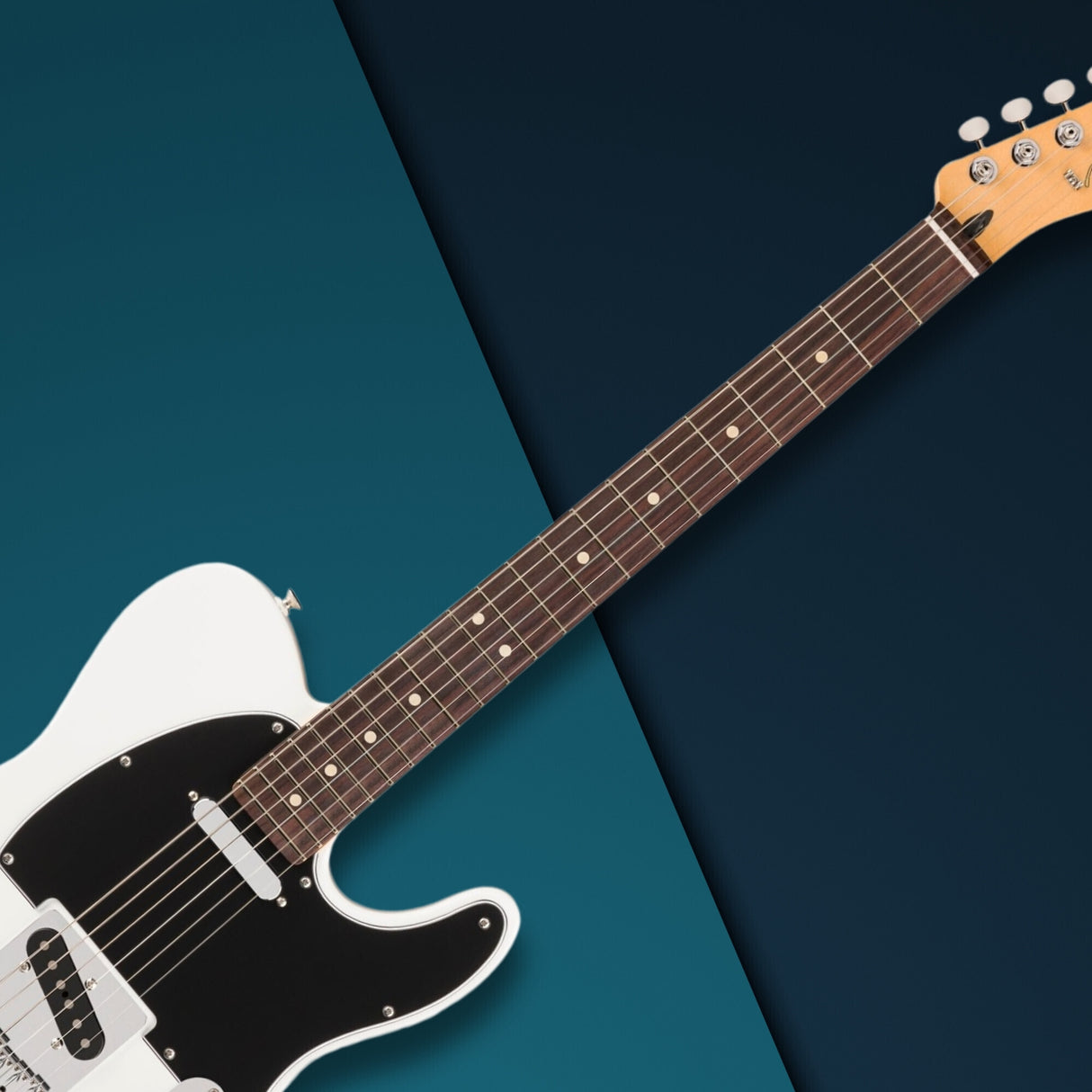 Fender Player II Telecaster, Rosewood Fingerboard, Polar White Electric Guitar