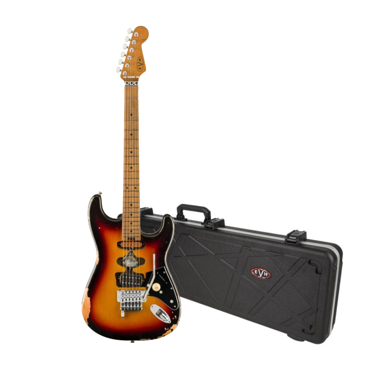 EVH Limited Edition Frankenstein Relic Series (Vintage Sunburst) with Case