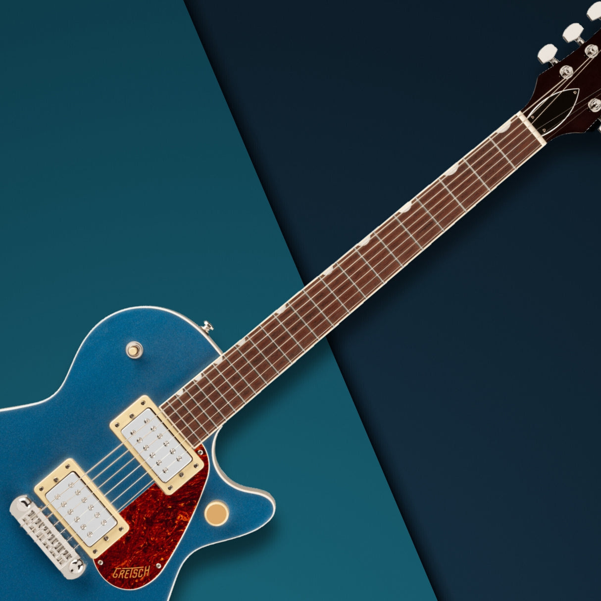 Gretsch Streamliner Jet Club Single-Cut Electric Guitar (Dark Denim)