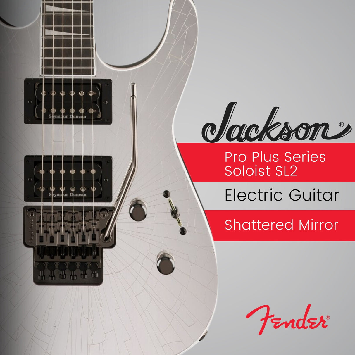 Jackson Pro Plus Series Soloist SL2 Electric Guitar (Shattered Mirror)
