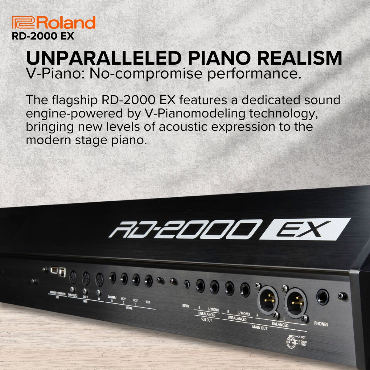 Roland RD-2000EX Premium 88-Key Digital Stage Piano (Open Box)