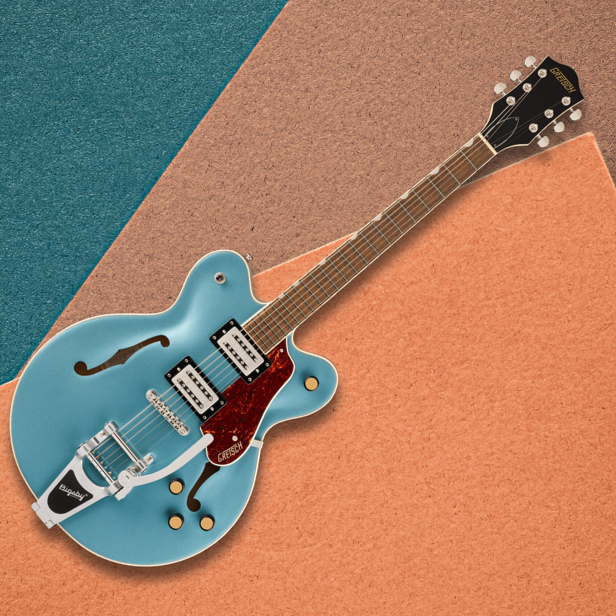 Gretsch G2622T Streamliner Center Block Arctic Blue Electric Guitar Bundle