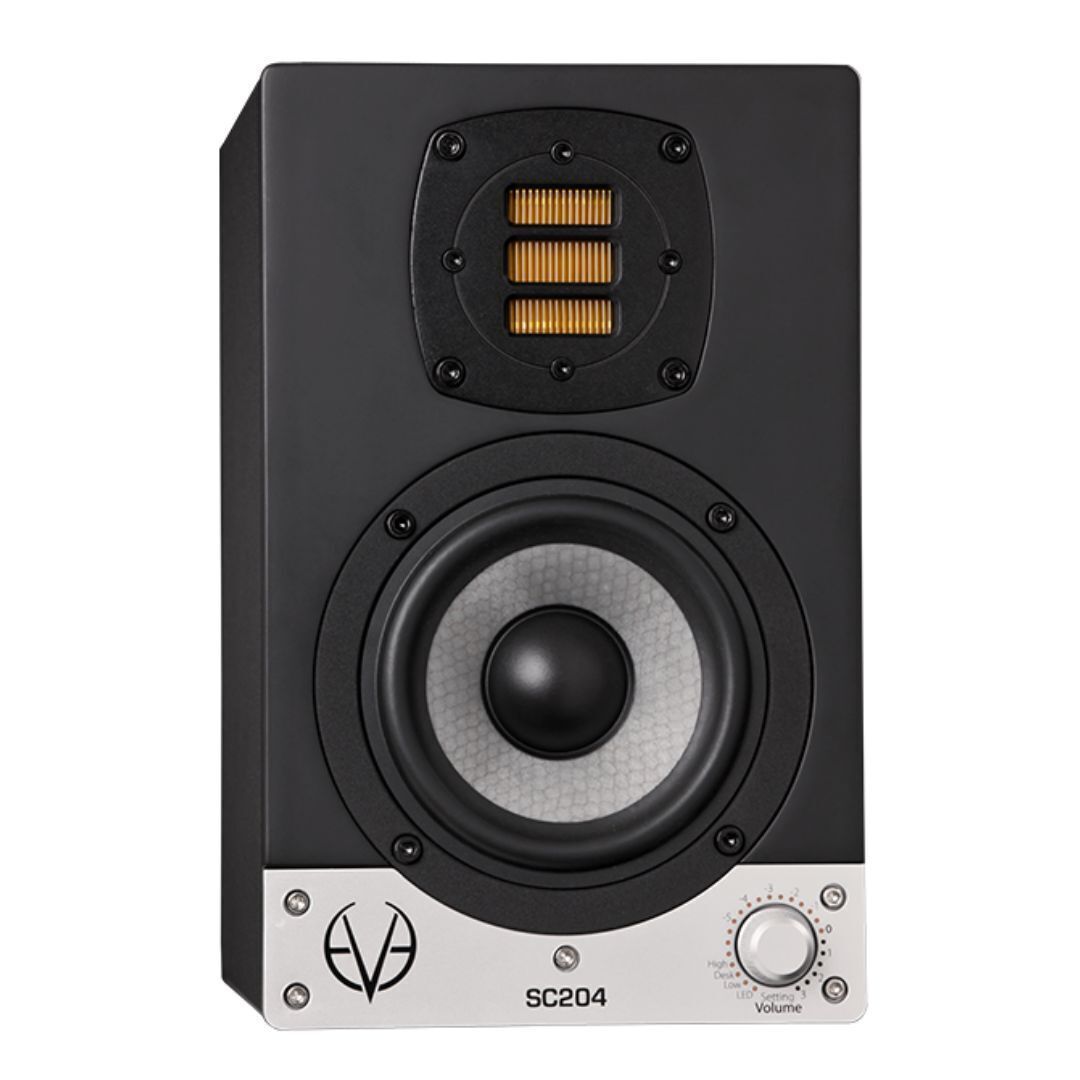 EVE Audio SC204 2-Way 4 in. + AMT 100W Active Monitor for Desktop and Nearfield
