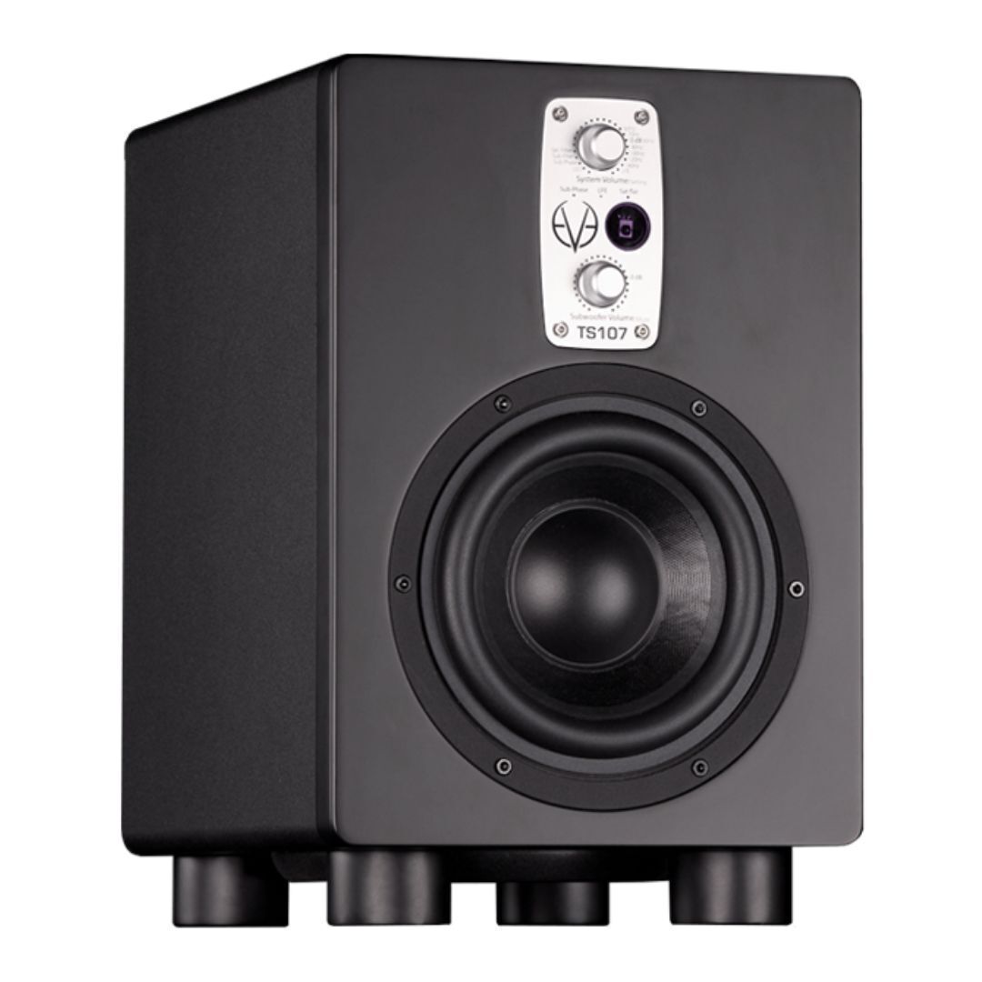 (D) EVE Audio TS107 7 in. 100W Active Subwoofer with Passive Radiator (Open Box)