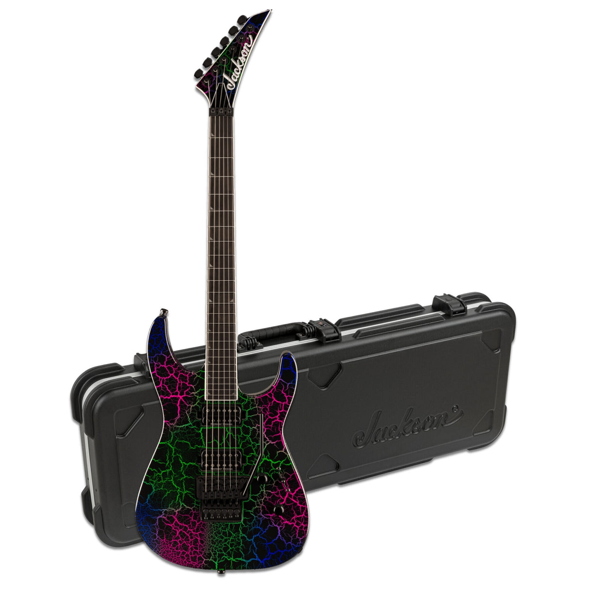 Jackson Pro Plus Series Soloist SL2 Electric Guitar (Bruised Crackle) Bundle
