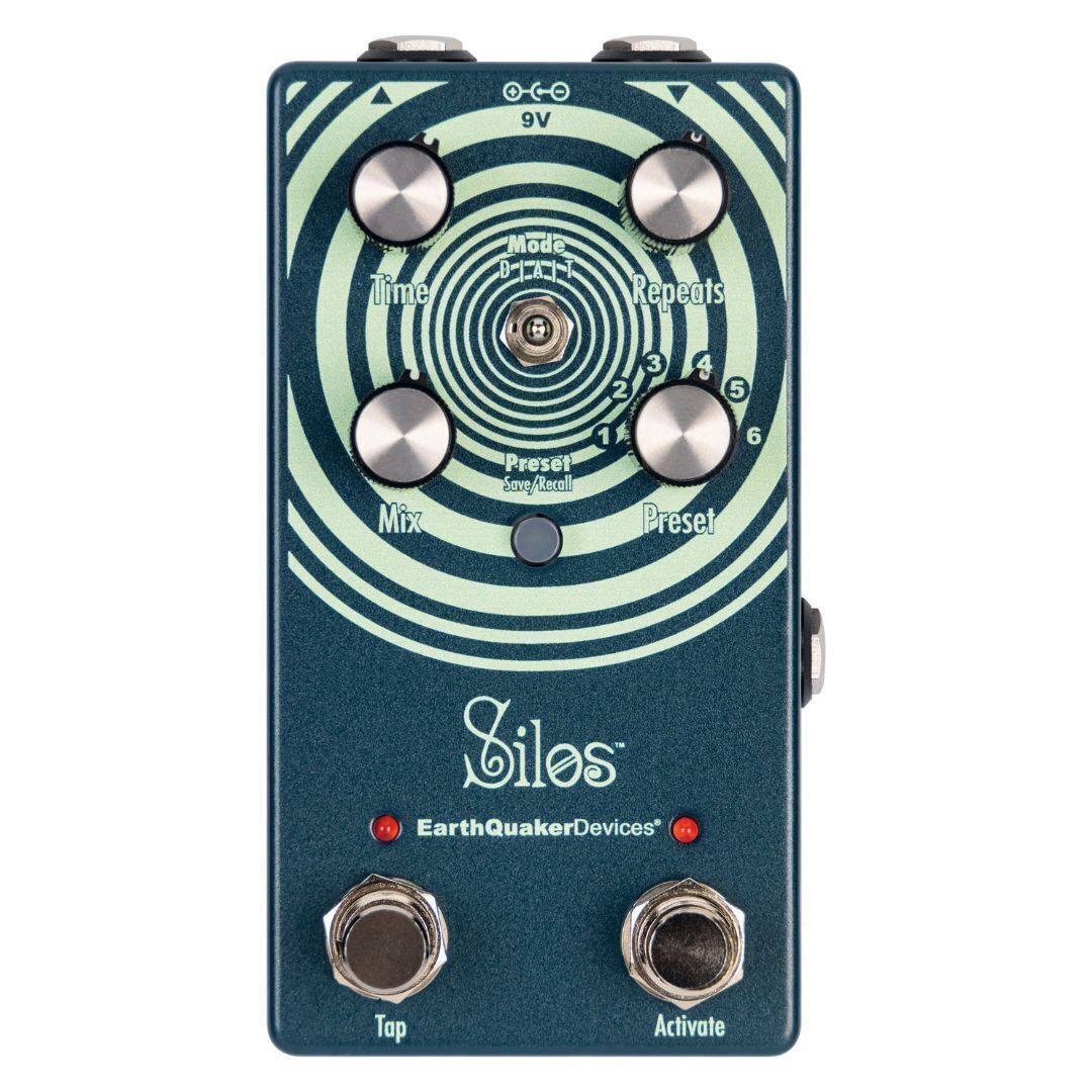 EarthQuaker Devices Silos Multi-generational Time Reflection Delay Pedal