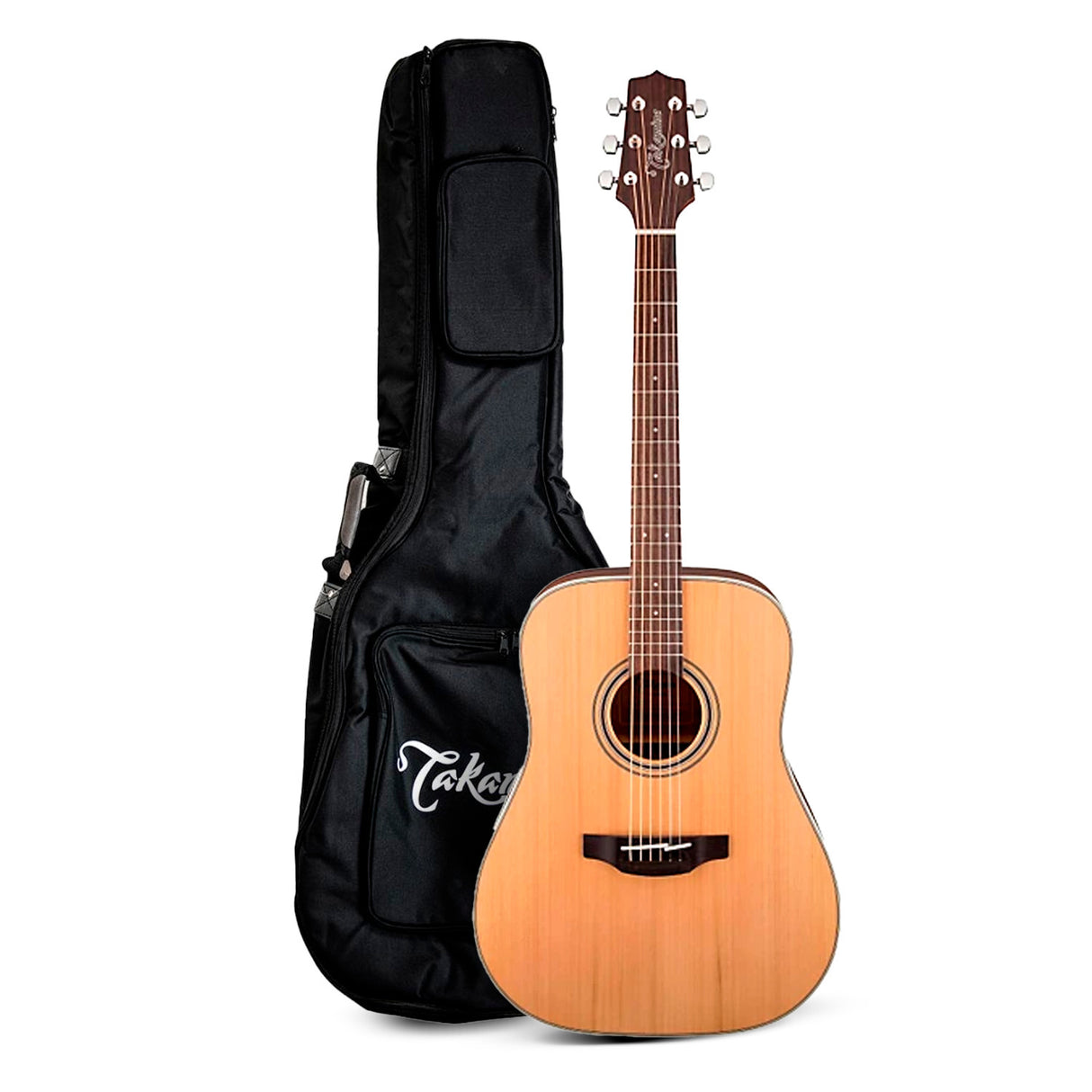Takamine G Series GD20 Dreadnought Acoustic Guitar Satin Natural with Gigbag
