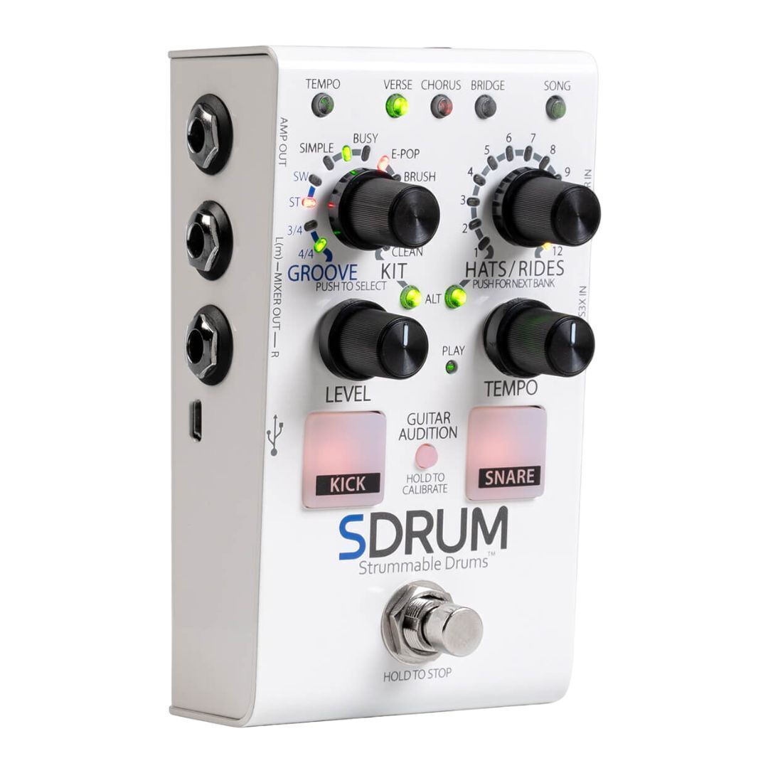 (D) Digitech SDRUM Strummable Drum Pedal (Open Box)