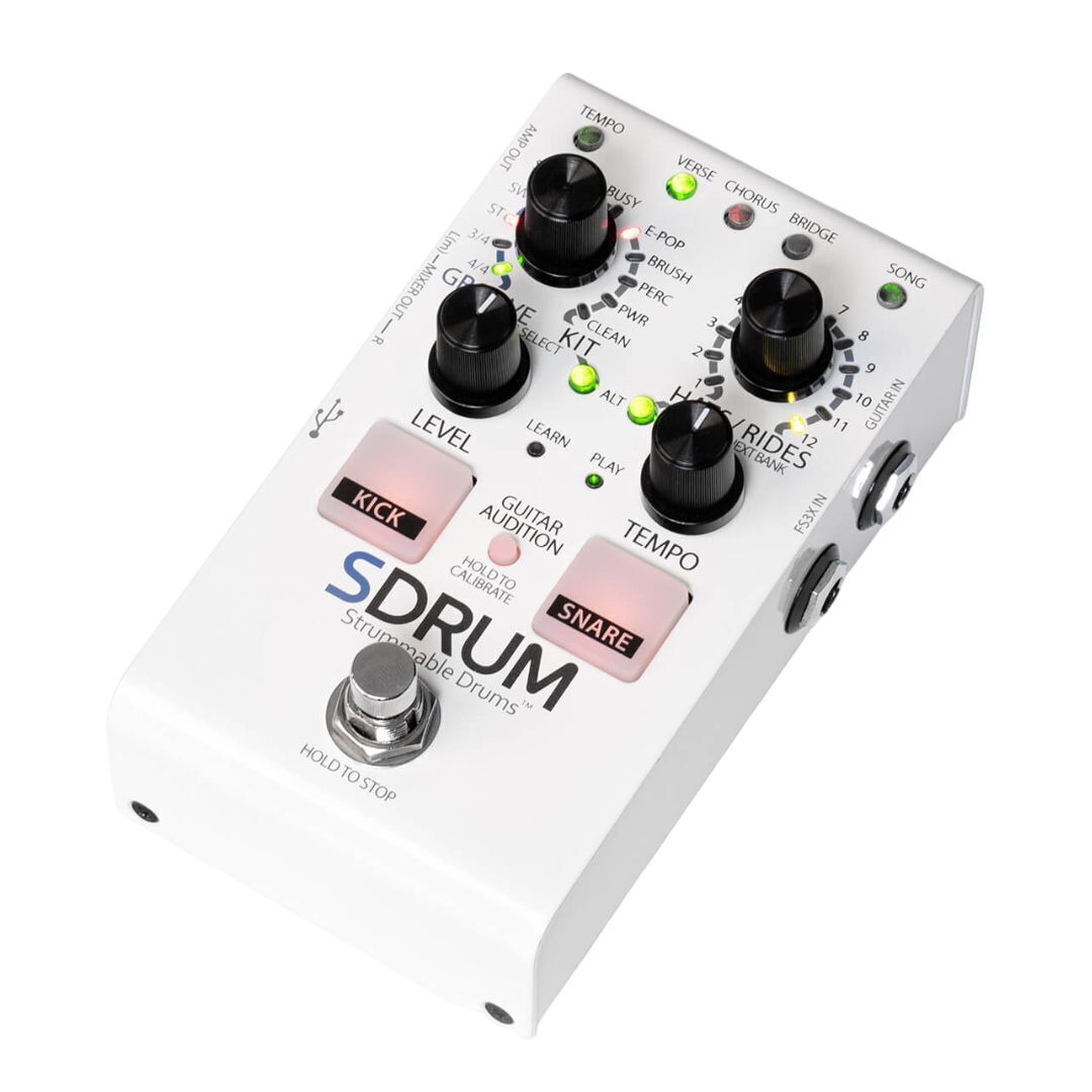 (D) Digitech SDRUM Strummable Drum Pedal (Open Box)